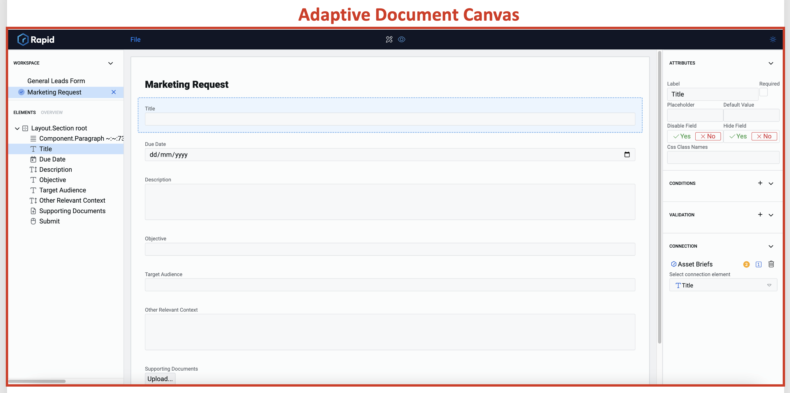Image showing Adaptive Document Canvas